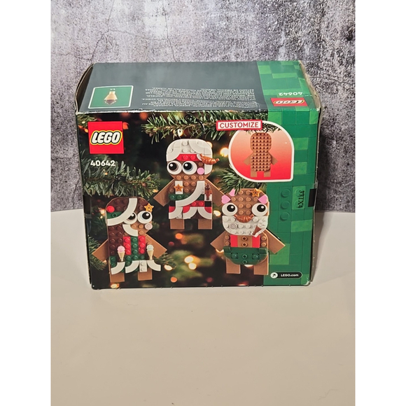 LEGO Iconic: Gingerbread Ornaments (40642) New-Sealed (105) - Picture 2 of 2